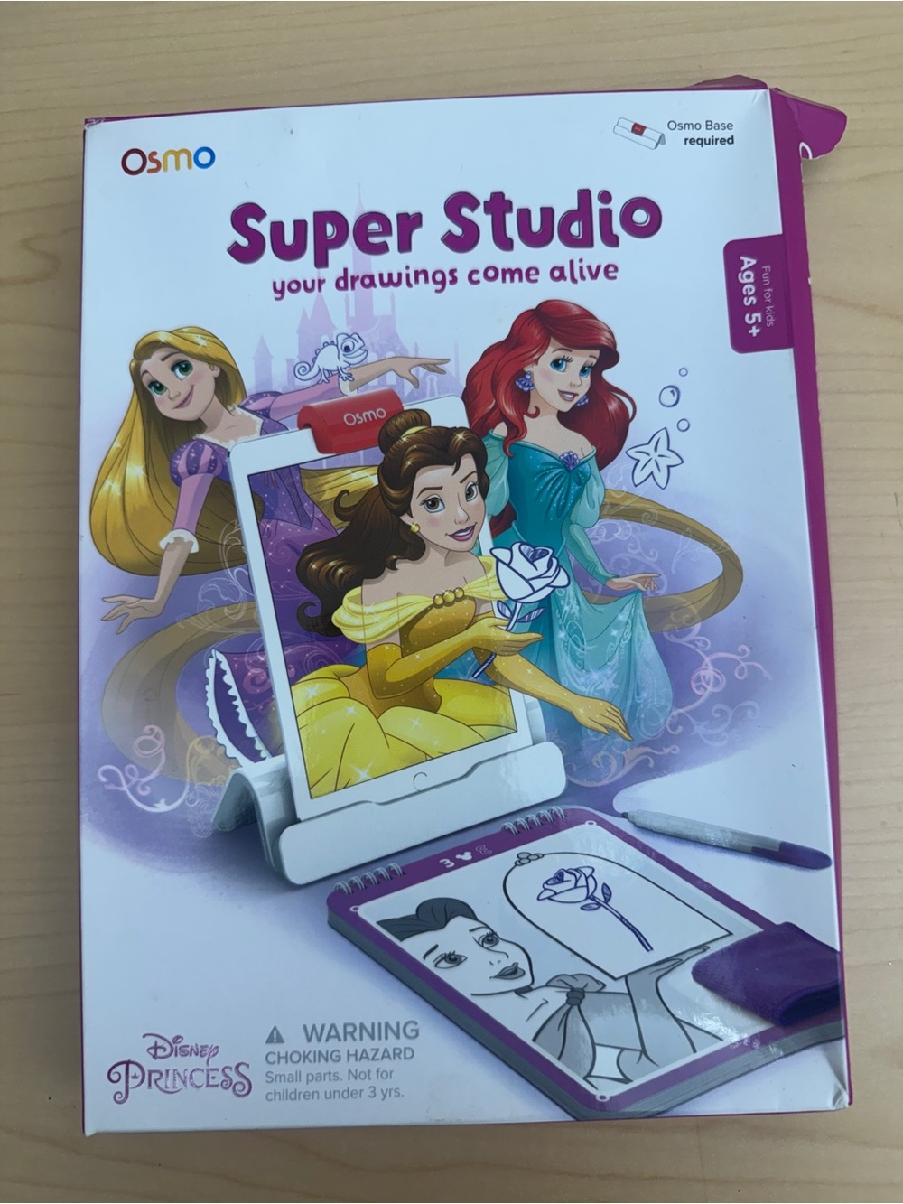 Osmo Super Studio Disney Princess - Purple Kids Drawing Kit